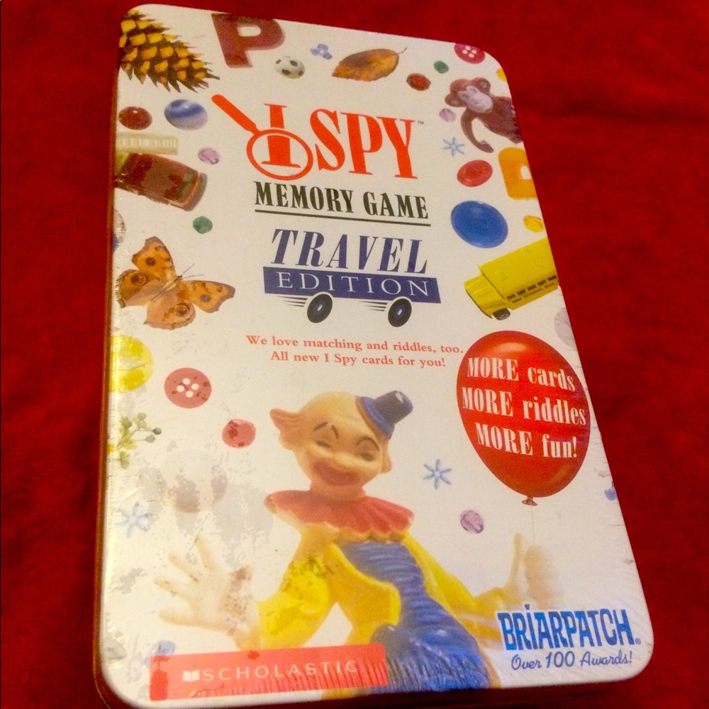 I Spy Memory Game Travel Edition